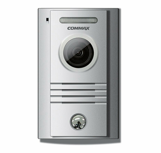 COMMAX DRC-40KHD Цветная вызывная панель 4-х проводная, цветная, AHD 1.3MP, встроенная подсветка, угол обзора по горизонтали 75 по вертикали 55 гр., ручное регулирование камеры по вертикали, рабочая температура от -40 до +40С, размеры 96х155х32.