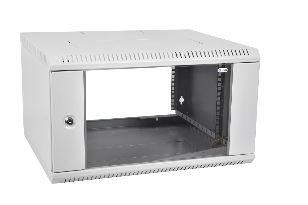 ЦМО ШРН-Э-15.500 Шкаф телекоммуникационный настенный разборный 15U (600х520) дверь стекло