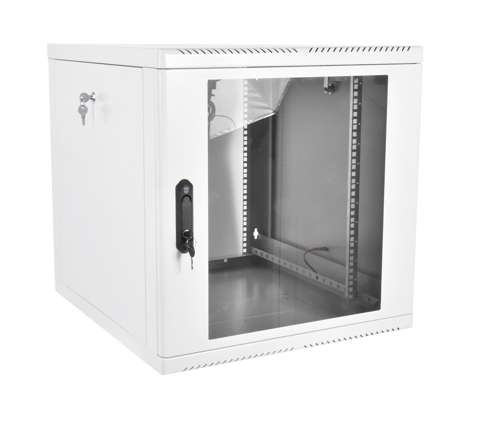 ЦМО ШРН-М-9.500 Шкаф телекоммуникационный настенный разборный 9U (600х520) съемные стенки, дверь стекло