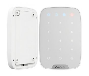 Ajax KeyPad (White) (8706.12.WH1) Беспроводная сенсорная клавиатура