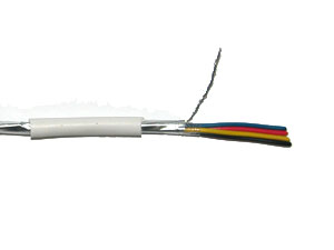 Eletec ES-04S-022 кабель слаботочный, 4х0.22, экран, 100м