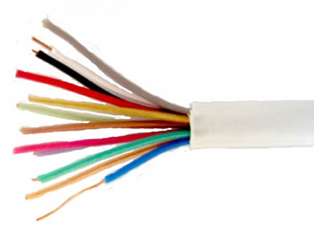 Eletec ES-012-022 кабель слаботочный, 12х0.22мм, 100м, белый