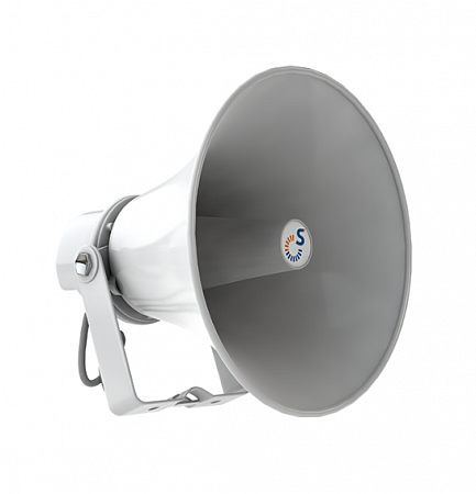 Sonar SHS-10TA Громкоговоритель рупорный трансляционный, 100В, 10/5/2.5Вт, 350Hz-7kНz, чувствительность 105± 3дБ, звуковое давление 115 ± 3 дБ, ф208*263мм, 1.4кг, алюминиевый корпус