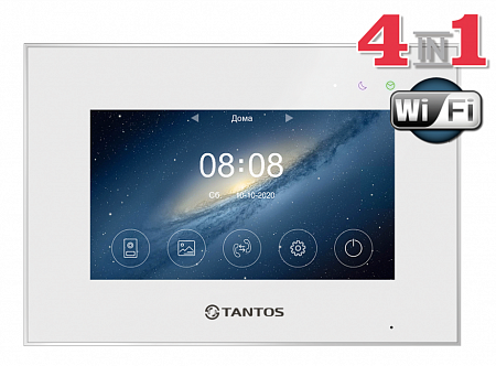 Tantos Marilyn HD Wi-Fi XL (white) Монитор цветного видеодомофона