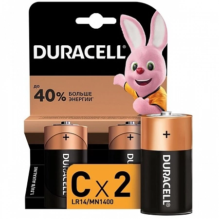 Duracell Basic LR14-2BL C Батарея (2шт/уп)