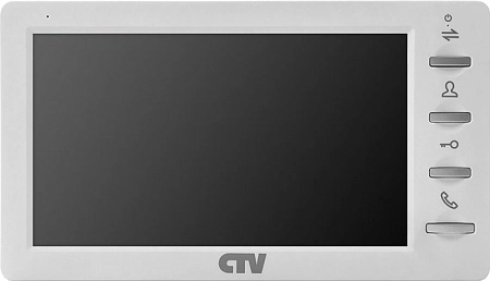 CTV-M4700AHD W (White) Монитор цветного AHD-видеодомофона с IPS экраном 7&quot;