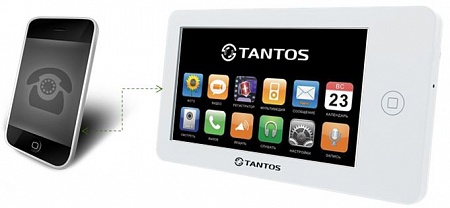 Tantos NEO GSM Монитор домофона (Черный)