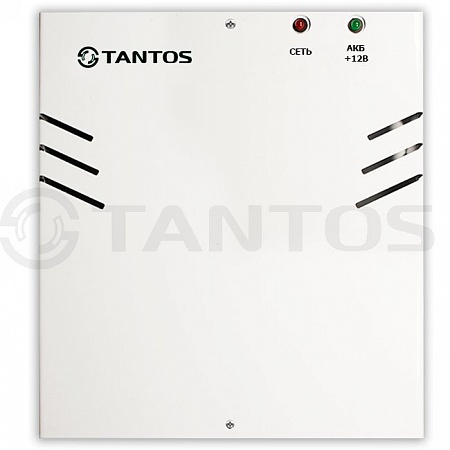 Tantos ББП-40 Pro Light Блок бесперебойного питания 12В, 4А под АКБ 12В 7А/ч, 200×220×75 мм, металл