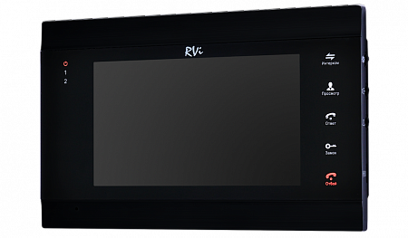 RVi VD7-12M (черный) Монитор видеодомофона цветной с функцией ?свободные руки?
